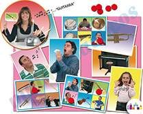 bingo: acciones e instrumentos musicales