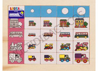 Juego de lógica transportes