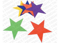 Estrellas de goma (pack 6 unidades)