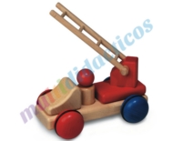 Mini coche de bomberos juguete