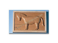 puzzle en relieve caballo