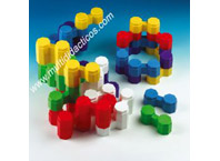 Construcciones para niños con forma hexagonal