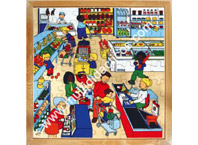 Puzzle supermercado