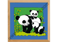 Puzzle animales Panda