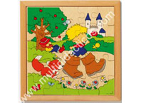 Puzzle cuentos Pulgarcito