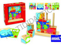 Puzzle cubos mar